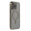 Mey İthalat®   iPhone 14 Pro Max Kılıf Kross Magneticsafe Kapak - Titan Gri