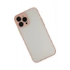 Mey İthalat®   iPhone 14 Pro Max Kılıf Montreal Silikon Kapak - Pembe