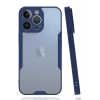 Mey İthalat®   iPhone 14 Pro Max Kılıf Platin Silikon - Lacivert