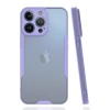 Mey İthalat®   iPhone 14 Pro Max Kılıf Platin Silikon - Lila