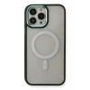 Mey İthalat®   iPhone 14 Pro Max Kılıf Room Magneticsafe Silikon - Köknar Yeşili