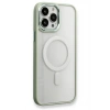 Mey İthalat®   iPhone 14 Pro Max Kılıf Room Magneticsafe Silikon - Su Yeşili