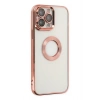 Mey İthalat®   iPhone 14 Pro Max Kılıf Slot Silikon - Rose Gold