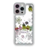 Mey İthalat®   iPhone 14 Pro Max Kılıf Sweet Desenli Silikon Kapak - Açık Mavi