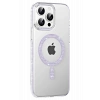 Mey İthalat®   iPhone 14 Pro Max Move Taşlı Magsafe Kapak - Lila