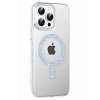 Mey İthalat®   iPhone 14 Pro Max Move Taşlı Magsafe Kapak - Mavi