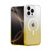 Mey İthalat®   iPhone 14 Pro Max Pummel Shiny Magsafe Kapak - Gold