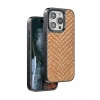 Mey İthalat®   iPhone 14 Pro Viper Kapak - Kahverengi