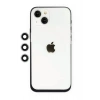 Mey İthalat®   iPhone 14 Shine Kamera Lens - Gümüş