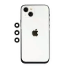 Mey İthalat®   iPhone 14 Shine Kamera Lens - Gümüş