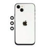 Mey İthalat®   iPhone 14 Shine Kamera Lens - Gümüş