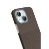 Mey İthalat®   iPhone 14 Volt Magsafe Kapak - Kahverengi