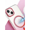 Mey İthalat®   iPhone 15 Plus Glossy Magsafe Kapak - Mor