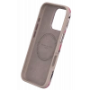Mey İthalat®   iPhone 15 Pro Flower Series Magsafe Kapak - Siyah