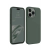 Mey İthalat®   iPhone 15 Pro Kılıf First Silikon - Koyu Yeşil
