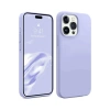 Mey İthalat®   iPhone 15 Pro Kılıf First Silikon - Lila