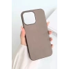 Mey İthalat®   iPhone 15 Pro Kılıf Karen Magsafe Kapak - Kahverengi