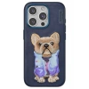 Mey İthalat®   iPhone 15 Pro Max Cute Desenli Kapak - Lacivert