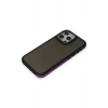Mey İthalat®   iPhone 15 Pro Max Harvel Kapak - Derin Mor