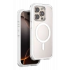 Mey İthalat®   iPhone 15 Pro Max Hulk Magsafe Kapak - Beyaz