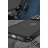 Mey İthalat®   iPhone 15 Pro Max Kılıf Elegant Kapak - Derin Mor