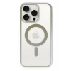 Mey İthalat®   iPhone 15 Pro Max Kılıf Erozi Magsafe Kapak - Gri