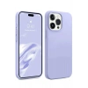 Mey İthalat®   iPhone 15 Pro Max Kılıf First Silikon - Lila