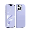 Mey İthalat®   iPhone 15 Pro Max Kılıf First Silikon - Lila