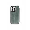 Mey İthalat®   iPhone 15 Pro Max Kılıf Flip Cover - Koyu Yeşil