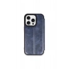 Mey İthalat®   iPhone 15 Pro Max Kılıf Flip Cover - Lacivert