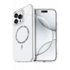 Mey İthalat®   iPhone 15 Pro Max Live Diamond Magsafe Kapak - Şeffaf