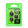 Mey İthalat®   iPhone 15 Pro Max Raze Metal Kamera Lens - Titan Gri