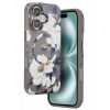 Mey İthalat®   iPhone 16 Flower Series Magsafe Kapak - Gri