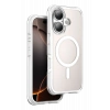 Mey İthalat®   iPhone 16 Hulk Magsafe Kapak - Beyaz