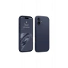 Mey İthalat®   iPhone 16 Kılıf First Silikon - Lacivert