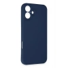 Mey İthalat®   iPhone 16 Kılıf First Silikon - Lacivert
