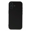 Mey İthalat®   iPhone 16 Kılıf First Silikon - Siyah