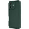 Mey İthalat®   iPhone 16 Kılıf Viera Silikon - Koyu Yeşil