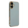 Mey İthalat®   iPhone 16 Kılıf Volet Silikon - Açık Yeşil