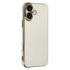 Mey İthalat®   iPhone 16 Kılıf Volet Silikon - Beyaz
