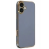 Mey İthalat®   iPhone 16 Kılıf Volet Silikon - Mavi