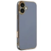 Mey İthalat®   iPhone 16 Kılıf Volet Silikon - Mavi