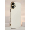Mey İthalat®   iPhone 16 Kılıf Volet Silikon - Mor