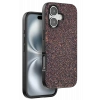 Mey İthalat®   iPhone 16 Plus Bright Simli Kapak - Derin Mor