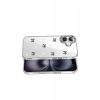 Mey İthalat®   iPhone 16 Plus Fiyonk Desenli Kapak - Desen 8