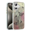 Mey İthalat®   iPhone 16 Plus Kılıf Blade Aynalı Desenli Kapak - Desen 6