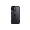 Mey İthalat®   iPhone 16 Plus Kılıf Boyi Silikon Kapak - Derin Mor