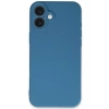 Mey İthalat®   iPhone 16 Plus Kılıf First Silikon - Mavi