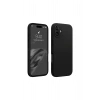 Mey İthalat®   iPhone 16 Plus Kılıf First Silikon - Siyah