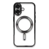 Mey İthalat®   iPhone 16 Plus Kılıf Kross Magneticsafe Kapak - Siyah